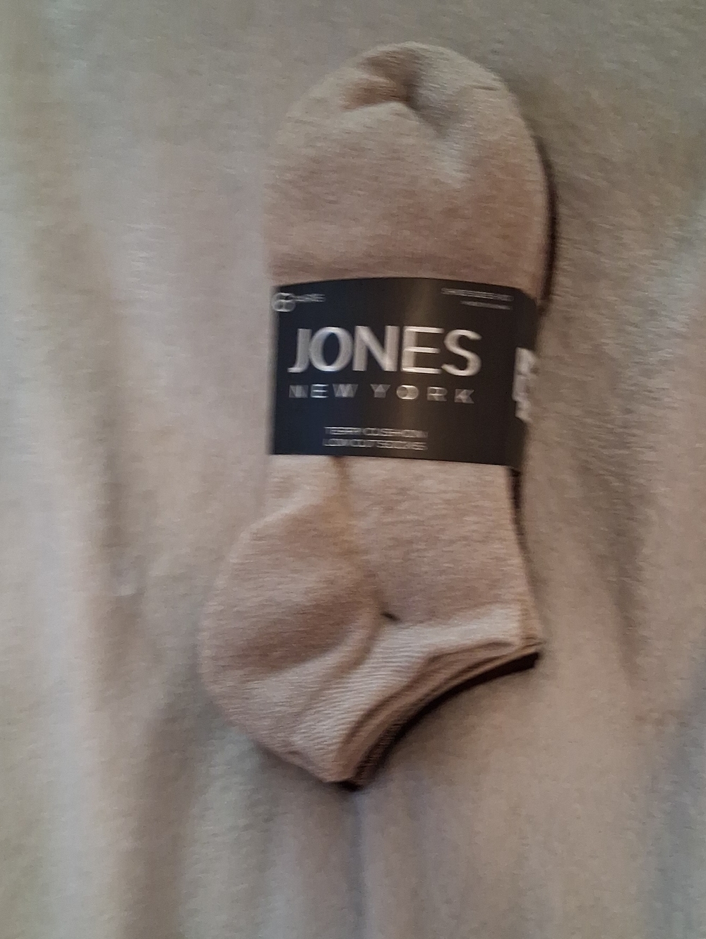Jones New York Women's Low-Cut Socks in Light Beige